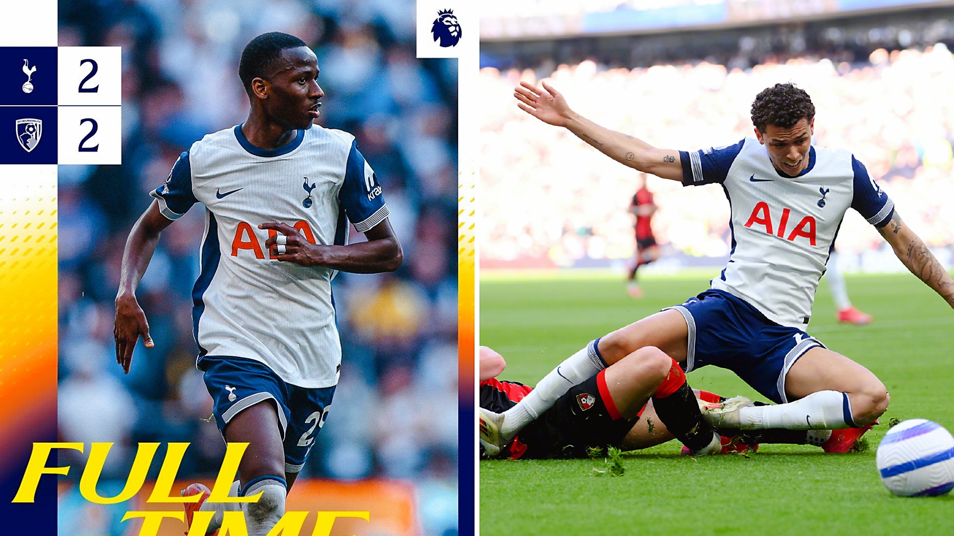 包含伯恩茅斯扳平比分，赢得球迷掌声的词条